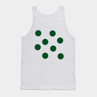 Green Polka Dots Tank Top